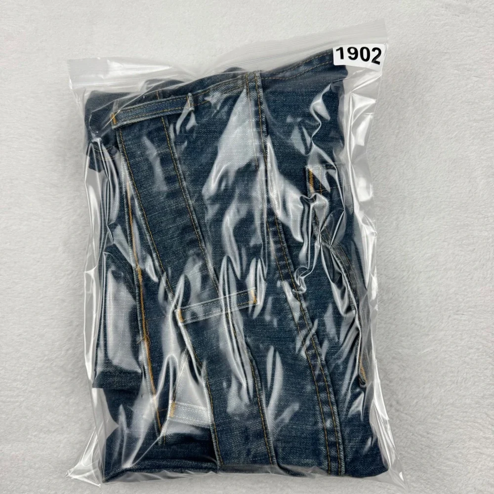 Bills Khakis Jeans Mens 40x32 Blue Classic Fit Straight Leg Denim Made in USA